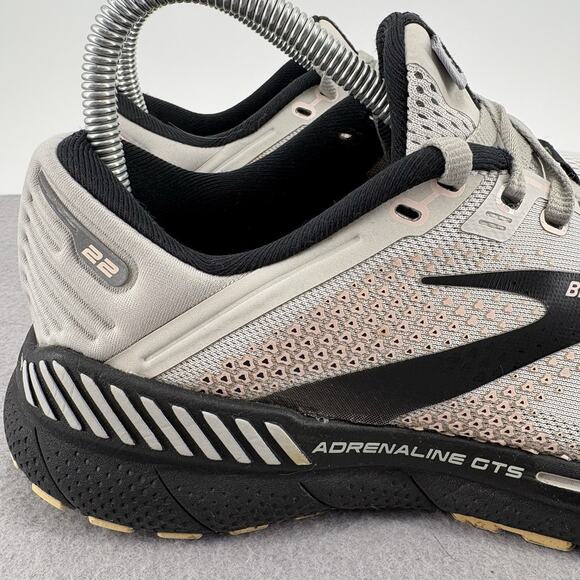 Brooks Adrenaline GTS 22 Womens 8 Shoes Gray Sneaker Running 1203531B035 - Picture 7 of 16